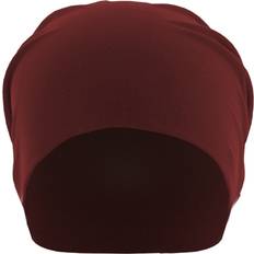 MasterDis beanie jersey beanie maroon Rot Einheitsgröße