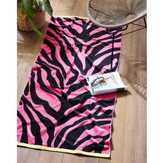 Allure Zebra Large Bath Towel Pink