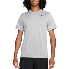 Nike Men's Dri-FIT Legend Fitness T-Shirt - Tumbled Grey/Flat Silver/Heather/Black