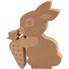 Brown Easter Decorations Creativ Company Rabbit Nature Easter Decoration 18cm