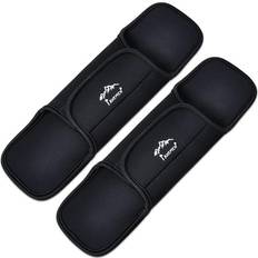 Axemen Anti Slip Shoulder Strap Waist Belt Cushion Pads - Black