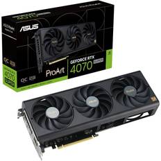 GeForce RTX 4070 Super Graphics Cards ASUS ProArt GeForce RTX 4070 SUPER OC Edition HDMI 3xDP 12GB GDDR6X