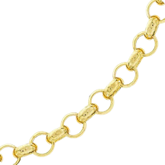 Signet Rings Jewellery T H Baker Round Belcher Chain - Gold