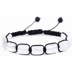 Yoga Vintage Beaded Bracelet - Black/White