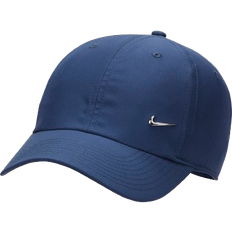 Nike Dri-FIT Club Unstructured Metal Swoosh Cap - Midnight Navy/Metallic Silver