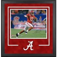 Fanatics Authentic Tua Tagovailoa Alabama Crimson Tide Deluxe Framed Autographed 16" x 20" Running Photograph