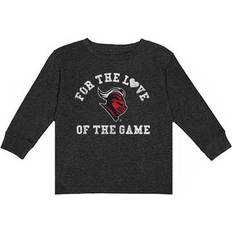 Gameday Couture Toddler Charcoal Rutgers Scarlet Knights For the Love Long Sleeve T-Shirt