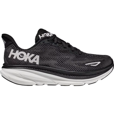 Hoka 41 ½ - Women Running Shoes Hoka Clifton 9 W - Black/White