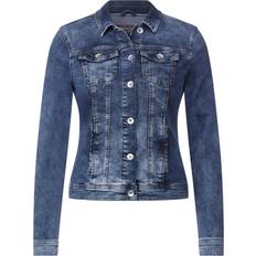 Cecil Jeansjacken NOS Denim Jacket Mid Blue blau