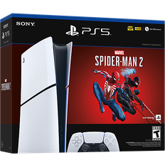 Ps5 digital Sony PlayStation 5 (PS5) - Digital Edition Console Marvel's Spider-Man 2 Bundle (Slim) 1TB