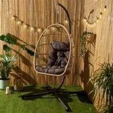 Garden & Outdoor Furniture OHS Hanging Egg Chair Floating Garden