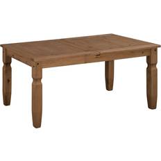 Mercers Furniture Corona Small Extending Antique Wax Dining Table