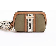 River Island Small Logo Cross Body Bag - Khaki