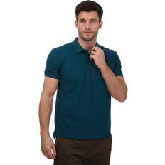 CP COMPANY M Polo Shirts CP COMPANY Men's Mens Stretch Piquet Striped Collar Polo Shirt Blue 44/Regular