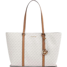 Michael Kors Temple Shopper Bag Canvas - Ivory