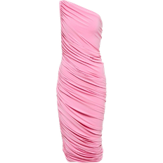 Elastane/Lycra/Spandex - Knee Length Dresses - Solid Colours Norma Kamali Diana Dress To Knee - Candy Pink