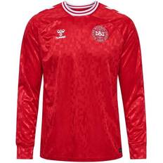 Euro 2024 National Team Jerseys Hummel Men's Denmark Home Jersey 2024-25