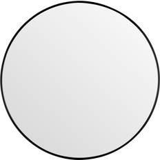 Round Mirrors The Range Evelyn Black Wall Mirror 80cm