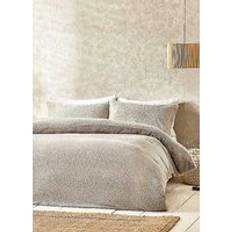 Yard Boucle Textured Duvet Cover Beige