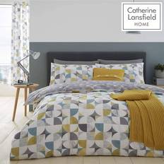 Cotton Duvet Covers Catherine Lansfield Retro Circle Duvet Cover Multicolour (230x220cm)