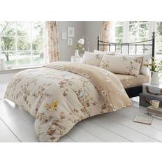 Smart Living Birdie Blossom Floral Duvet Cover Natural (200x200cm)