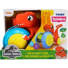 Tomy Push Toys Tomy Toomies Jurassic World Pic & Push T Rex