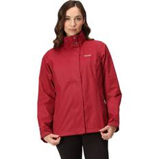 Red - Women Rain Clothes Regatta 'Daysha' Waterproof Jacket Red