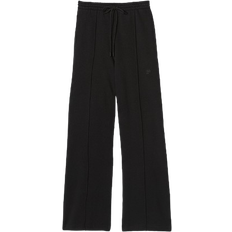 PINK Ivy Fleece Major Wide Leg Sweatpant - Pure Black