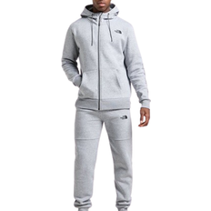 The North Face Jumpers The North Face Linear Logo Full Zip Hoodie - Grey