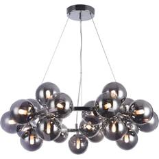 Maytoni Dallas Chrome /Black/Transparent Pendant Lamp