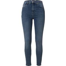 Topshop Jamie jeans in storm blue-Gray