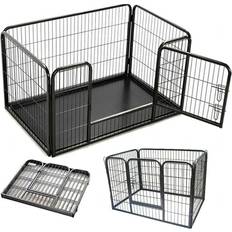 YouseaHome Dog Puppy Whelpin Pen, Heavy Duty Playpen,Pet Playpen