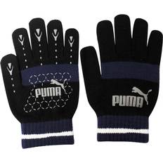 Puma Gloves & Mittens Puma No Logo Cat Magic Winter Unisex Gloves 7G Black Blue 041504 01 Textile