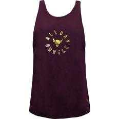 Red Tank Tops Under Armour The Rock All Day Hustle Strappy Tank Top Womens Vest 1345547 600 UK