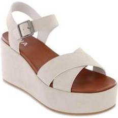 Mia Renay Ankle Strap Platform Wedge Sandal