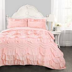 Lush Decor Kemmy Quilts Pink (218.4x172.7cm)