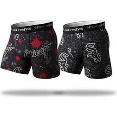 Pair of Thieves MLB Chicago White Sox SuperFit Boxer Brief in Black