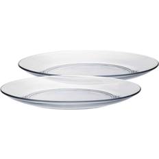 Duralex Dinner Plates Duralex Lys Tempered Glass 235mm 9" Dinner Plate