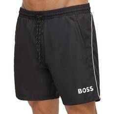 Men - XXL Swimming Trunks BOSS Starfish Swim Shorts Black * Kampagne *