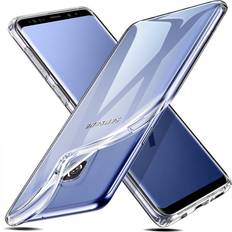 Samsung Galaxy S9 Mobile Phone Cases ESR Samsung Galaxy S9 Case, Crystal Clear Transparent Gel Case [Slim-Fit] [Anti-Scratch] [Shock Absorption] for Samsung Galaxy S9 2018 Clear
