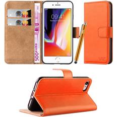 Premium Leather Wallet Case for iPhone 8