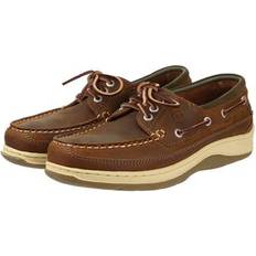 Laced Boat Shoes Orca Bay Men’s Orca Bay Squamish Leather Boat Shoes Sand