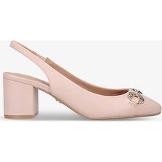 Pink - Women Heels & Pumps Carvela Women's Heel Pink Leather Poise