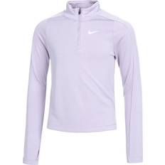 Nike Big Kid's Dri-Fit 1/2 Zip Top - Lilac