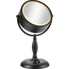 Markslöjd Face Mirror Black Table Lamp 36cm