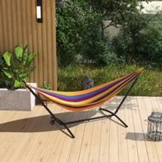 Hammocks Garden & Outdoor Furniture OutSunny 9.5ft Adjustable Hammock Stand
