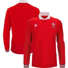 Macron Wales Rugby Home Classic Long Sleeve Jersey 23/24