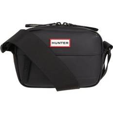 Hunter Original Rubberised Mini Crossbody Bag Black