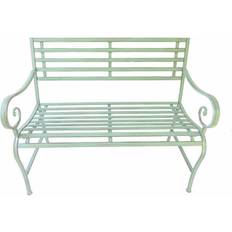 Ascalon Green Settee Bench