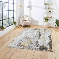 Think Rugs Apollo GR580 Gold, Grey 80x150cm